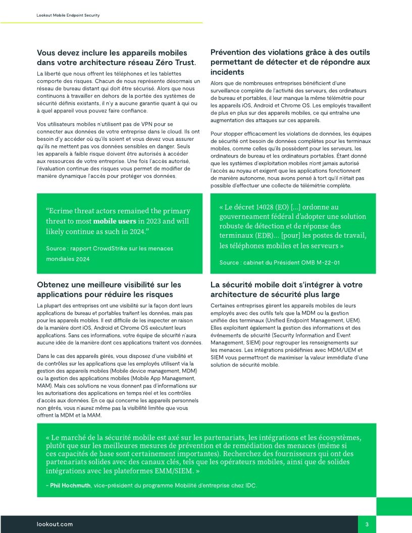 Lookout Mobile Endpoint Security