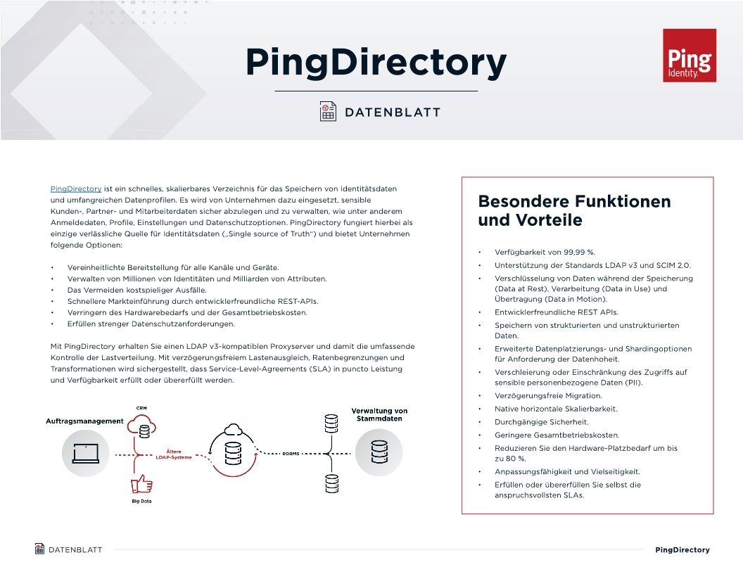 PingDirectory