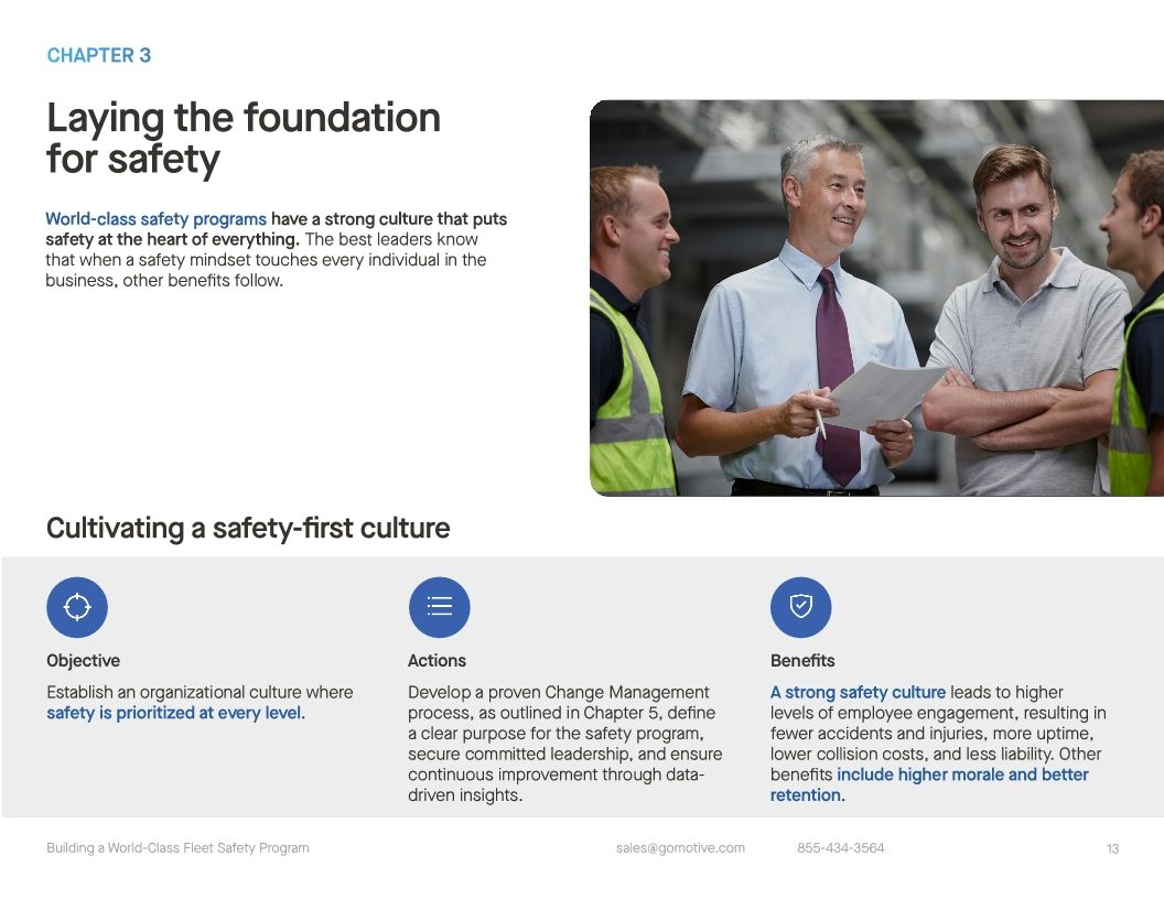 Ultimate guide to building a world-class fleet safety program