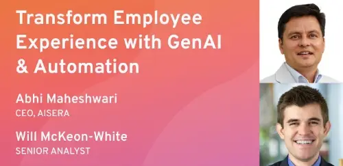 Transforming employee experience with GenAI and automation