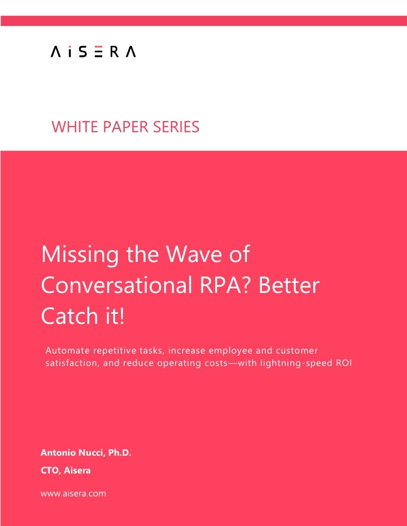 Missing the Wave of Conversational Automation?