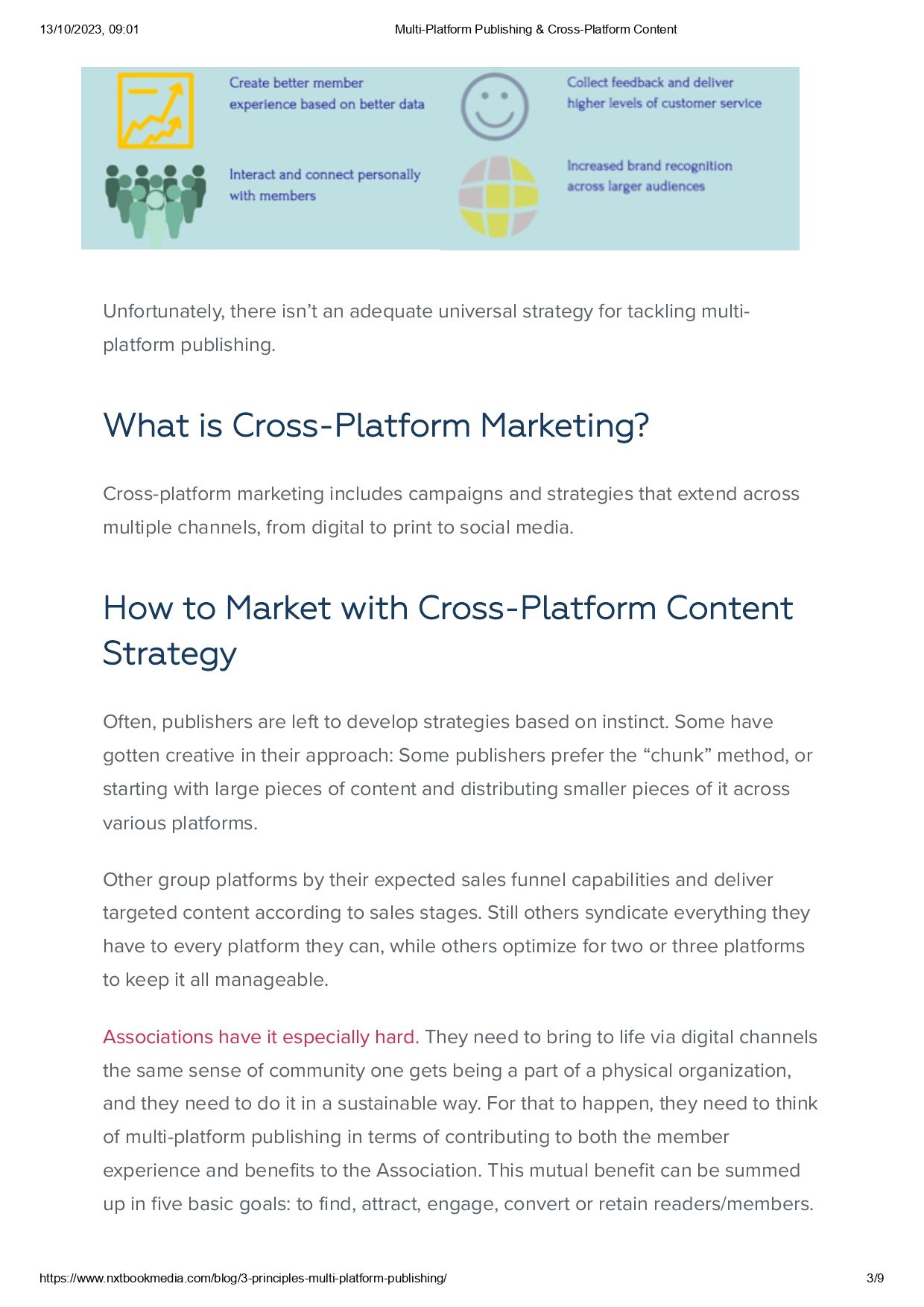 3 Principles to Multi-Platform Publishing