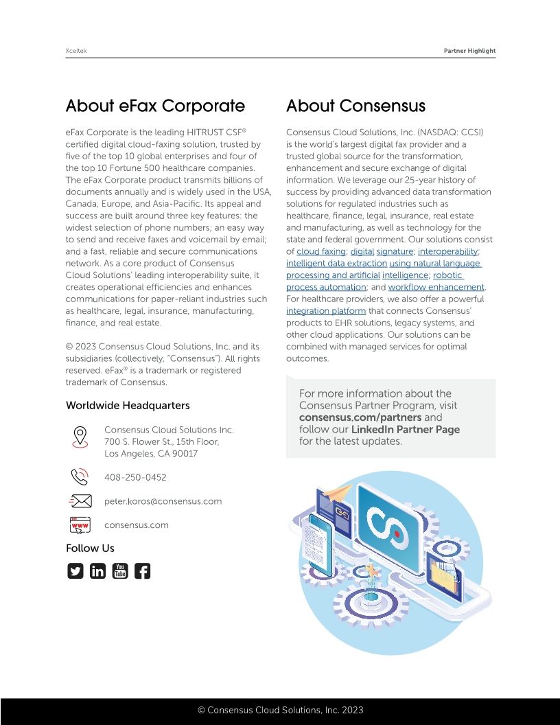 Partner Highlight: Xceltek