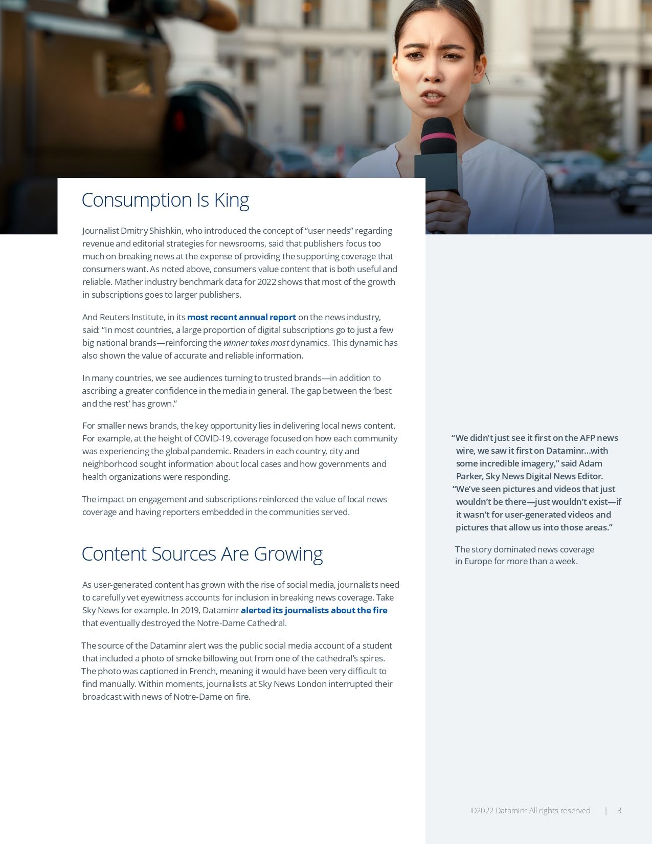 The Impact of Live Journalism on Media Revenue Strategy