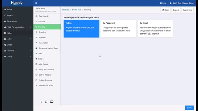 How to Secure Your Hub