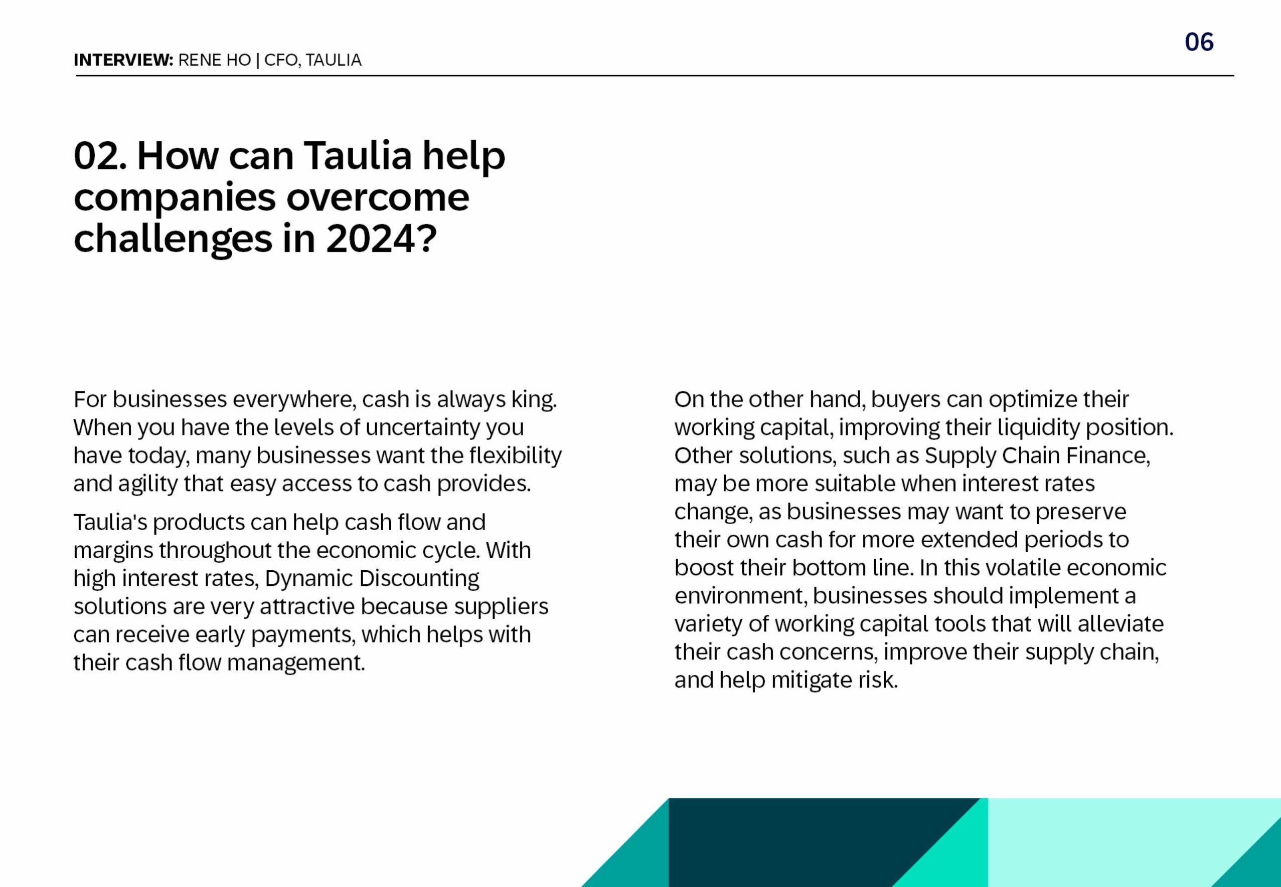 CFO Perspectives: Unlocking Insights Through Conversation