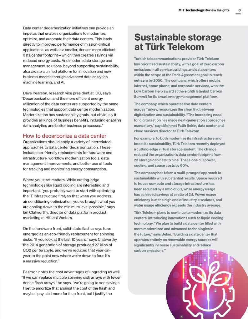 MIT Technology Review Sustainability Starts with The Data Center