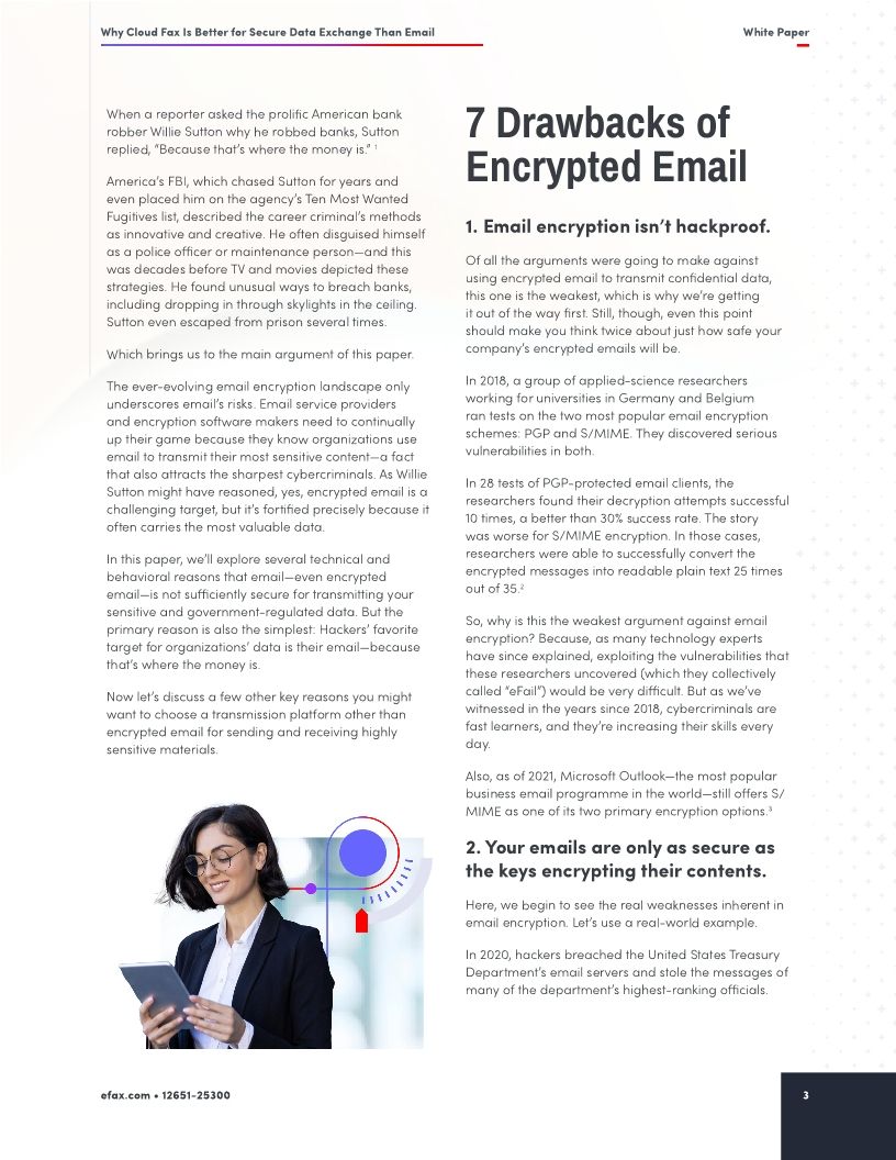 Why Cloud Fax Is Better for Secure Data Exchange Than Email