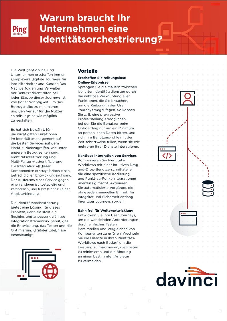 Warum braucht Ihr Unternehmen eine Identitätsorchestrierung?