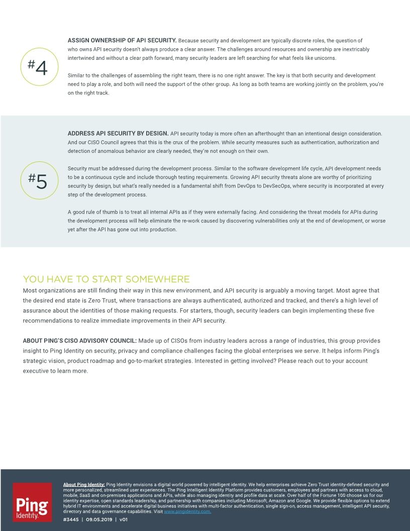 5 Steps CISOs Can Take to Improve API Security