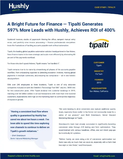 Case Study: Tipalti