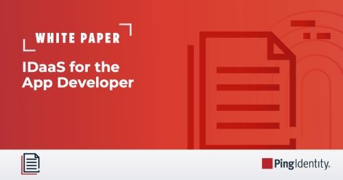 IDaaS for the App Developer