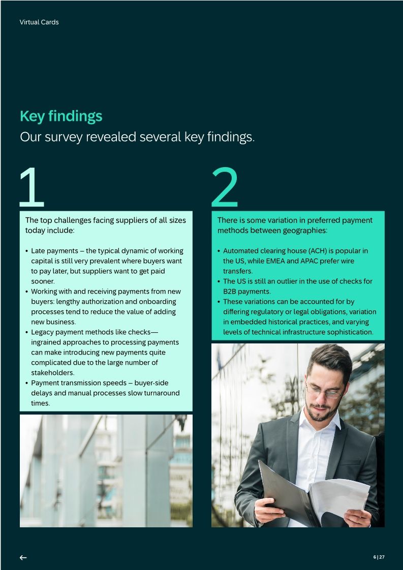 Uncover suppliers’ perspectives on payments: Learn how SAP Taulia Virtual Cards can revolutionize B2B payments