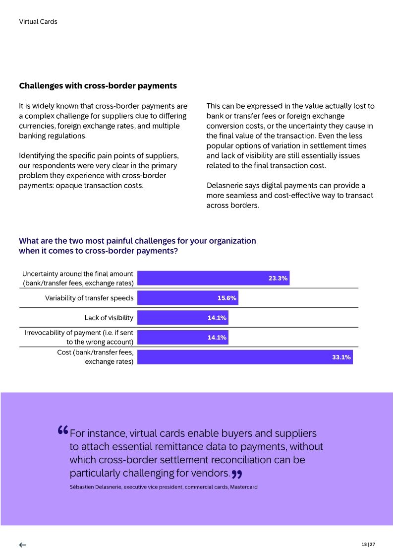 Uncover suppliers’ perspectives on payments: Learn how SAP Taulia Virtual Cards can revolutionize B2B payments