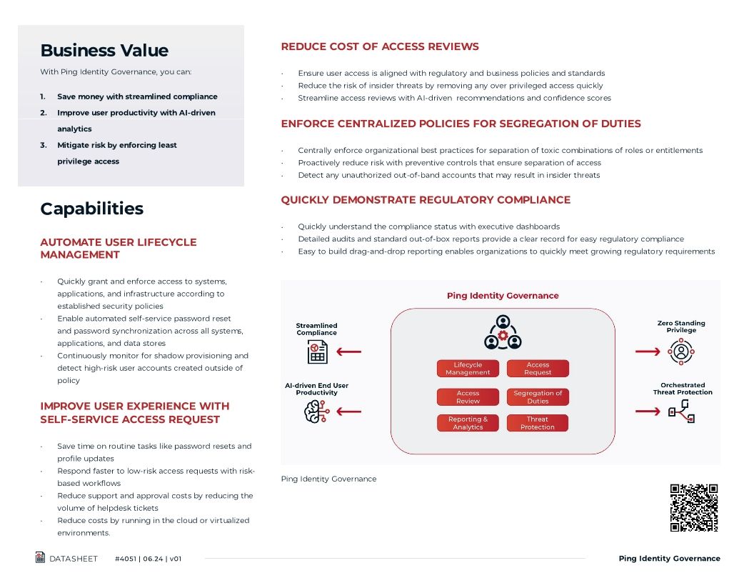 Ping Identity Governance