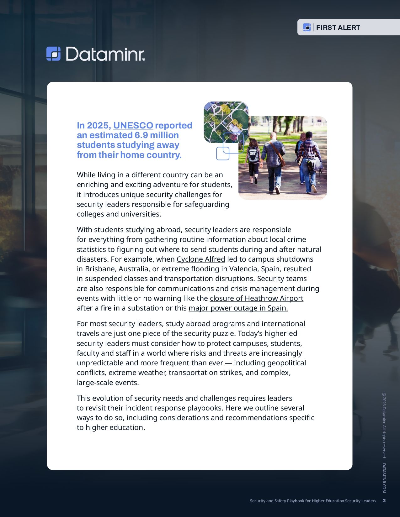 Security and Safety Playbook for Higher Education Security Leaders