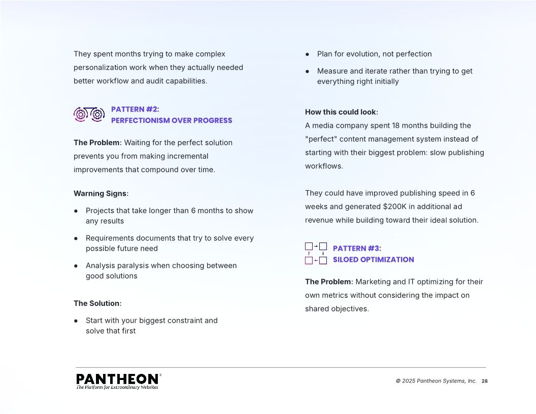 The Five Jobs of the Modern Web