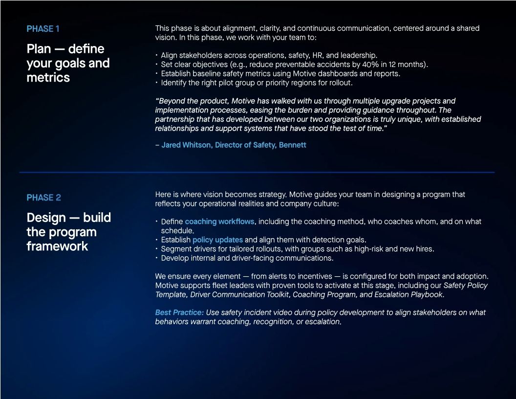 Ultimate guide to building a world-class fleet safety program