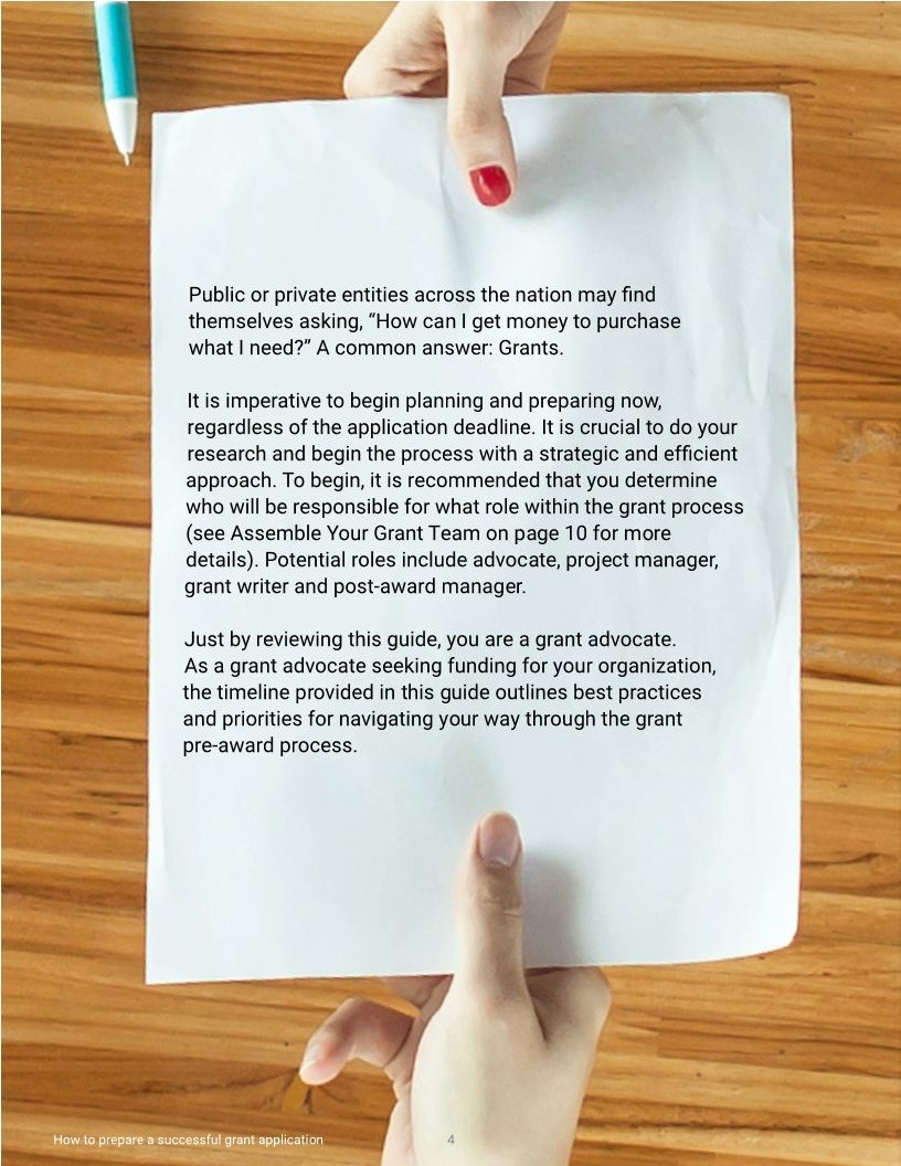 Successful Grant Application Guide