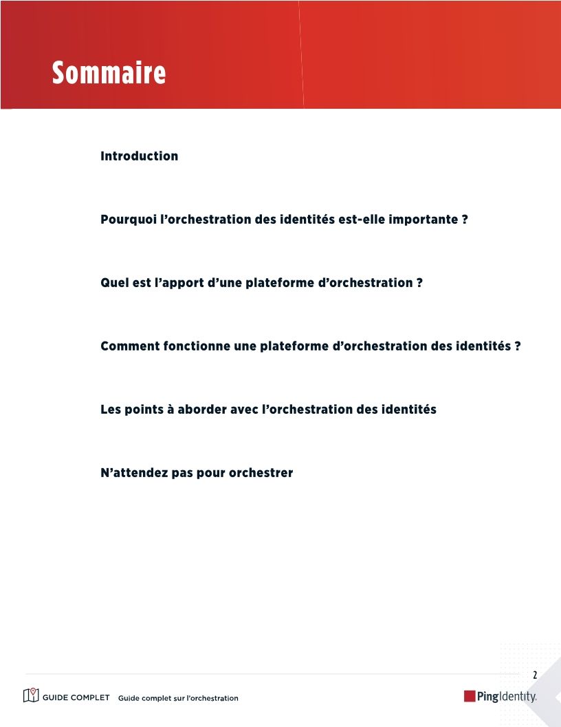Guide complet de l'orchestration des identités