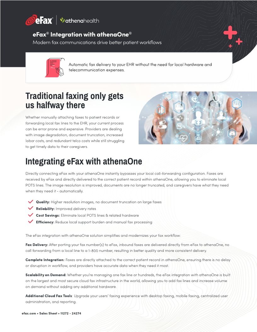 Modern fax communications drive better patient workflows