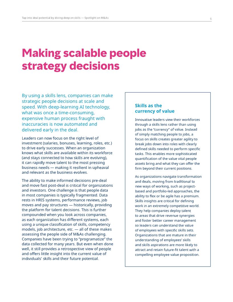 Tap into deal potential by diving deep on skills