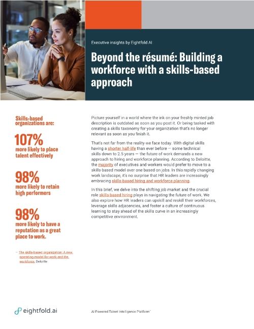 Beyond the résumé: Building a workforce with a skills-based approach