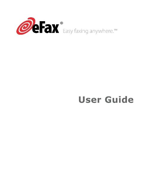 eFax User Guide®