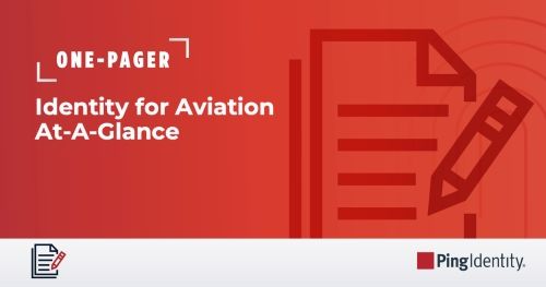 Identity for Aviation At-A-Glance