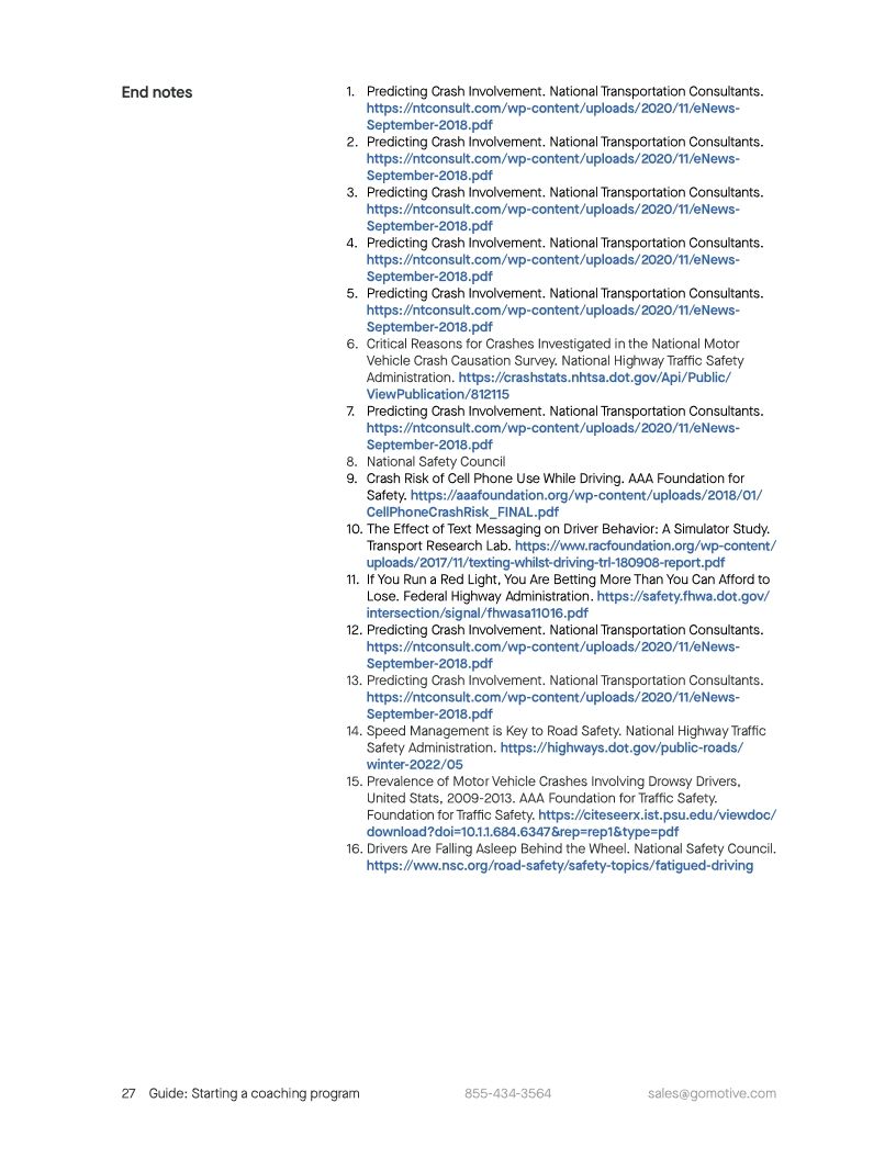 Coaching Safety Program