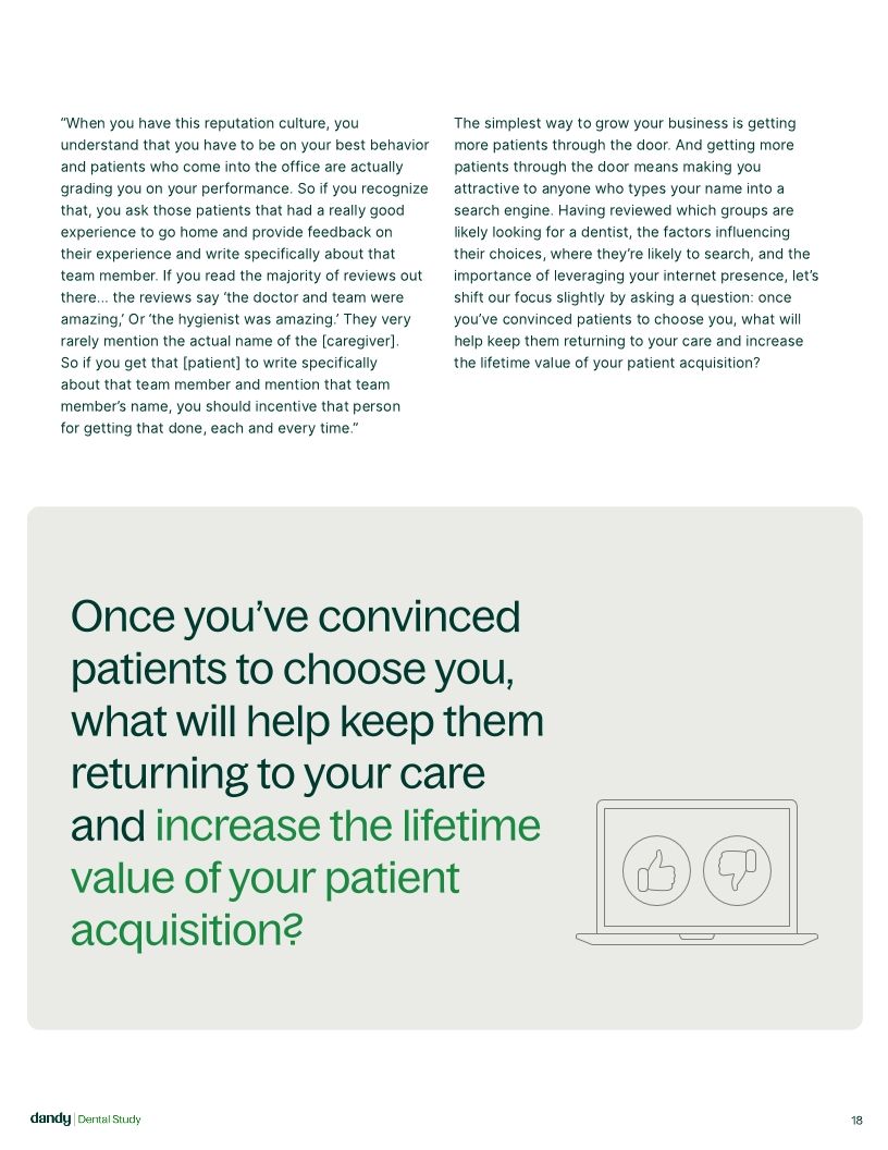 Dandy Dental Study Patient Experience
