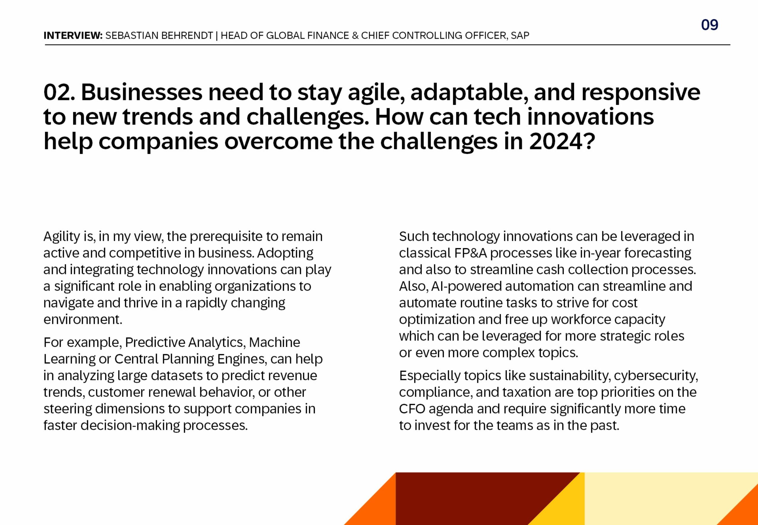 CFO Perspectives: Unlocking Insights Through Conversation