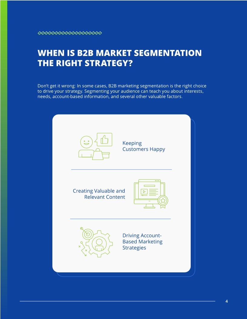 If You're Relying On B2B Market Segmentation You're Already Behind