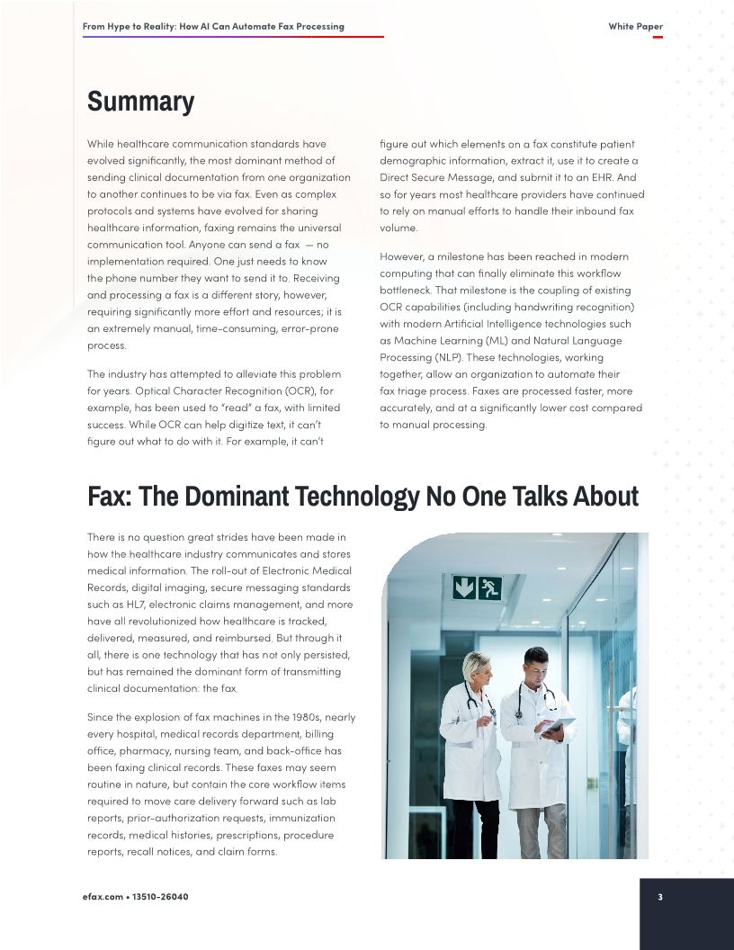 From Hype to Reality: How AI Can Automate Fax Processing