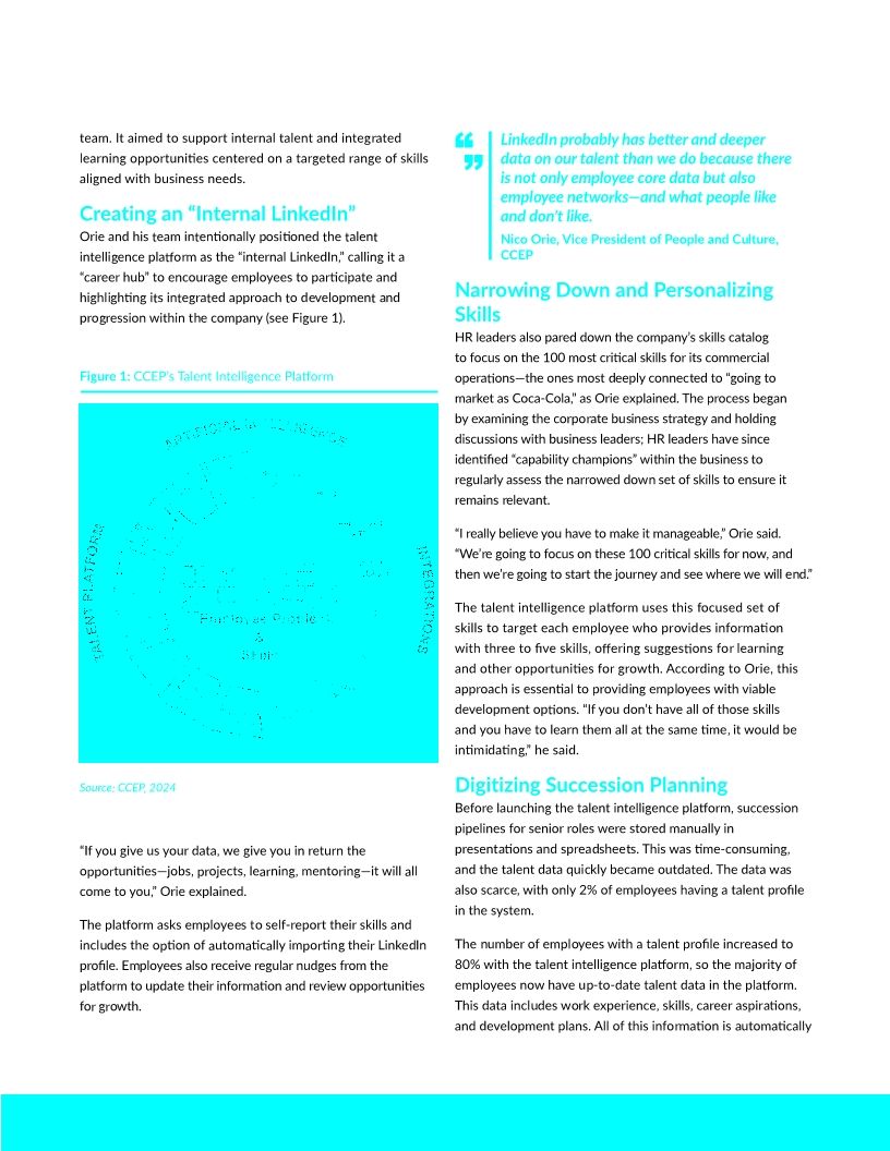 Coca-Cola Europacific Partners Addresses Skills Gaps with Enterprise Talent Intelligence