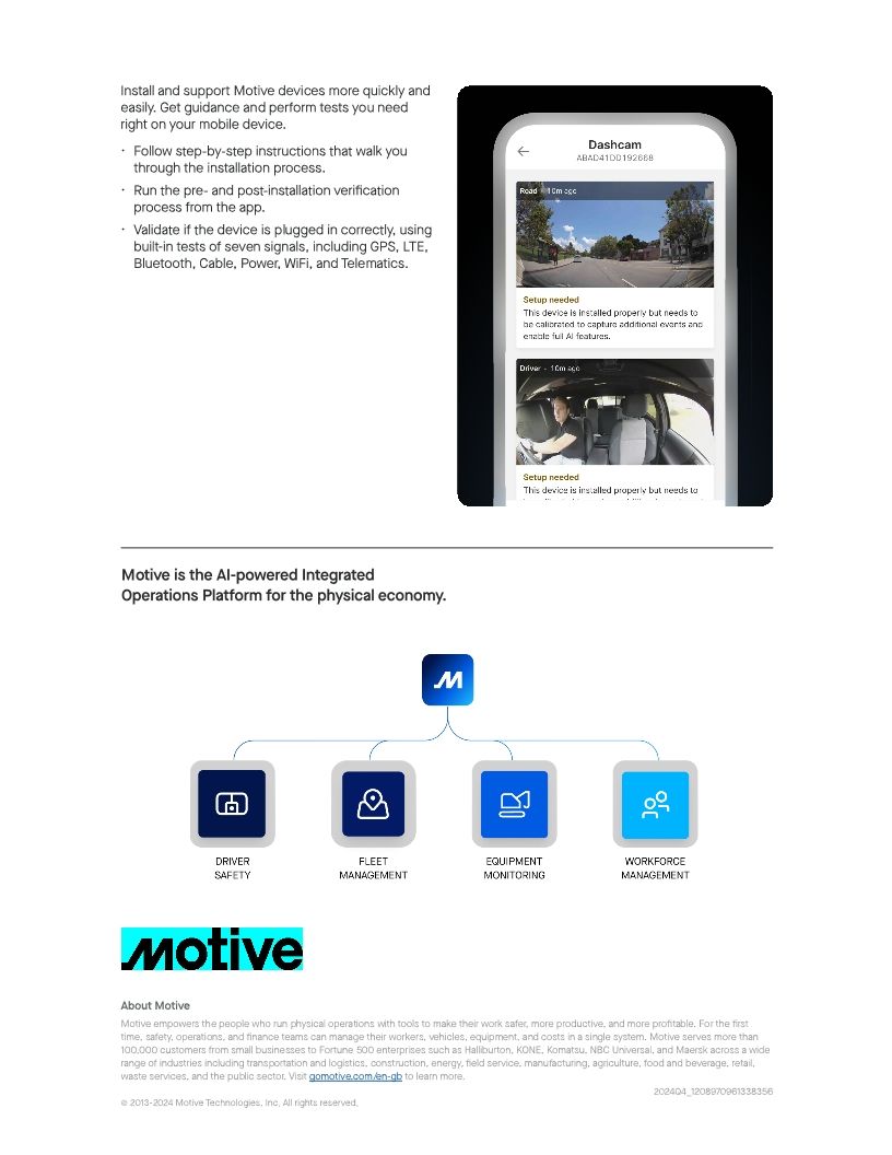 Product Brief Fleet App