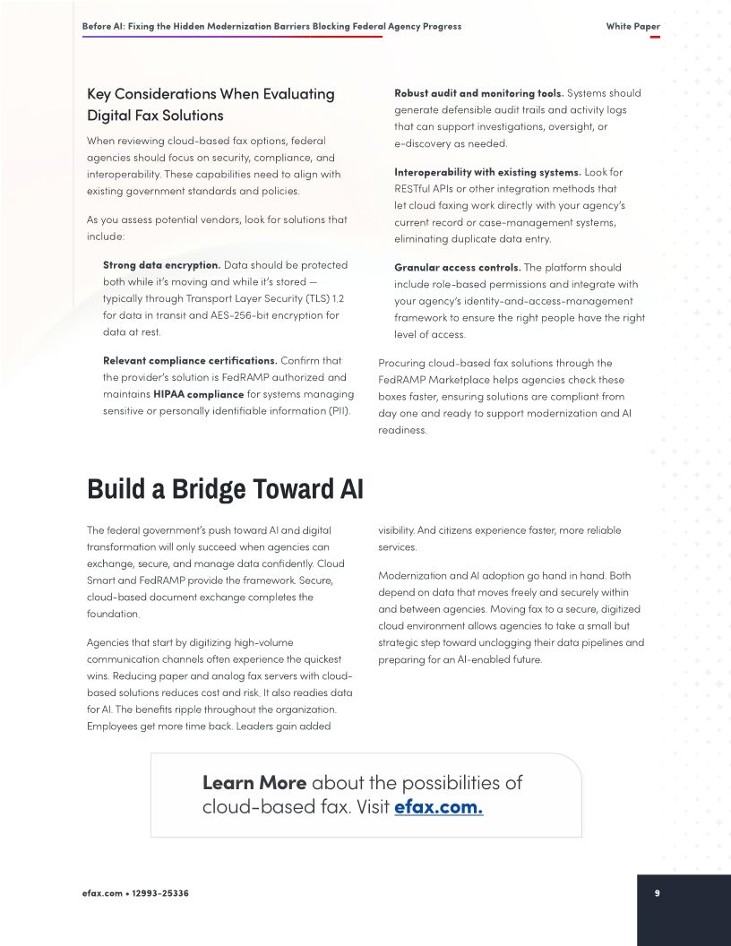Before AI: Fixing the Hidden Modernization Barriers Blocking Federal Agency Progress