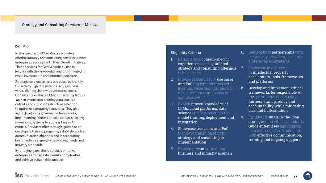 Persistent Systems Named a Leader in 2025 ISG Provider Lens&reg; Generative AI Services
