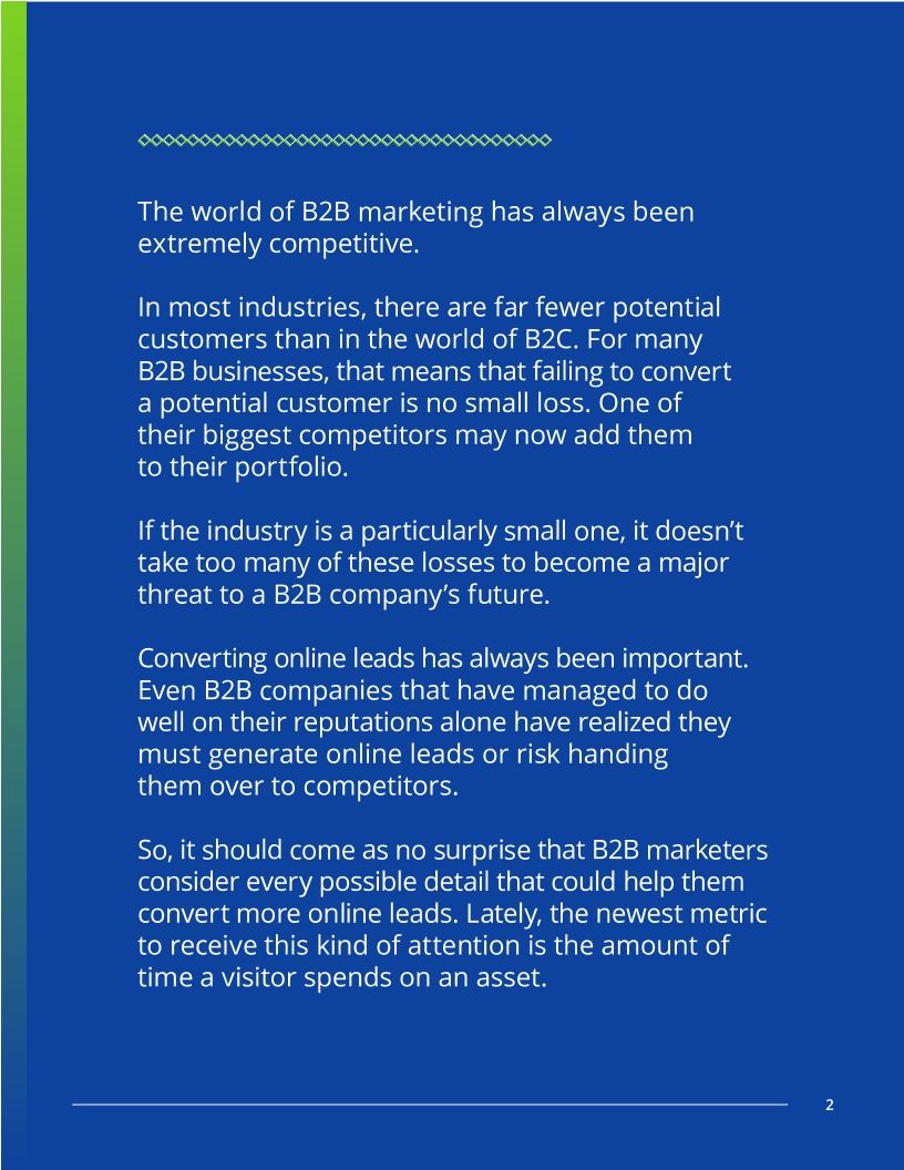 Does Greater Time Spent on an Asset Lead to Greater Sales in B2B?