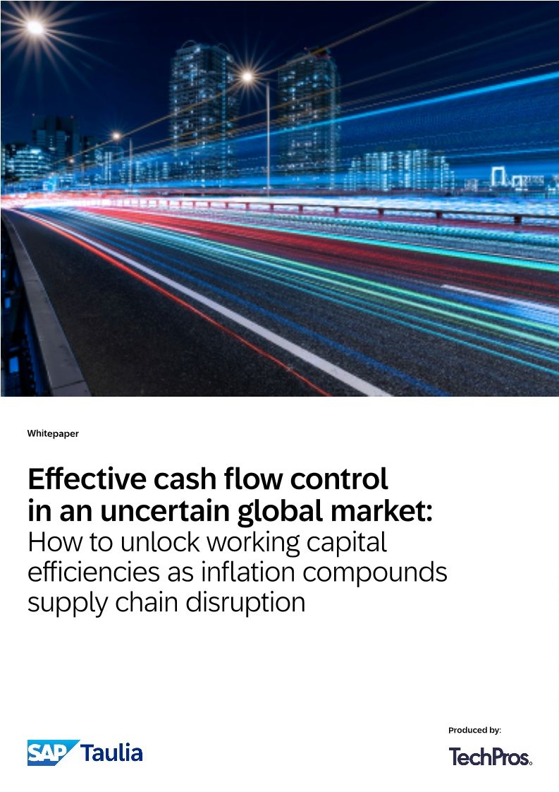 Effective cash flow control in an uncertain global market
