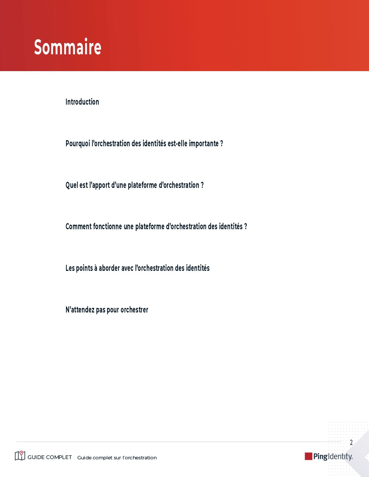 Guide complet de l'orchestration des identit&eacute;s