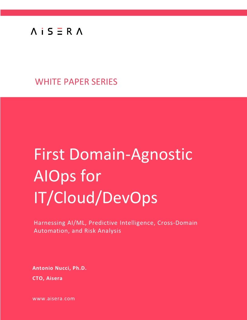 First Domain-Agnostic AIOps for IT/Cloud/DevOps