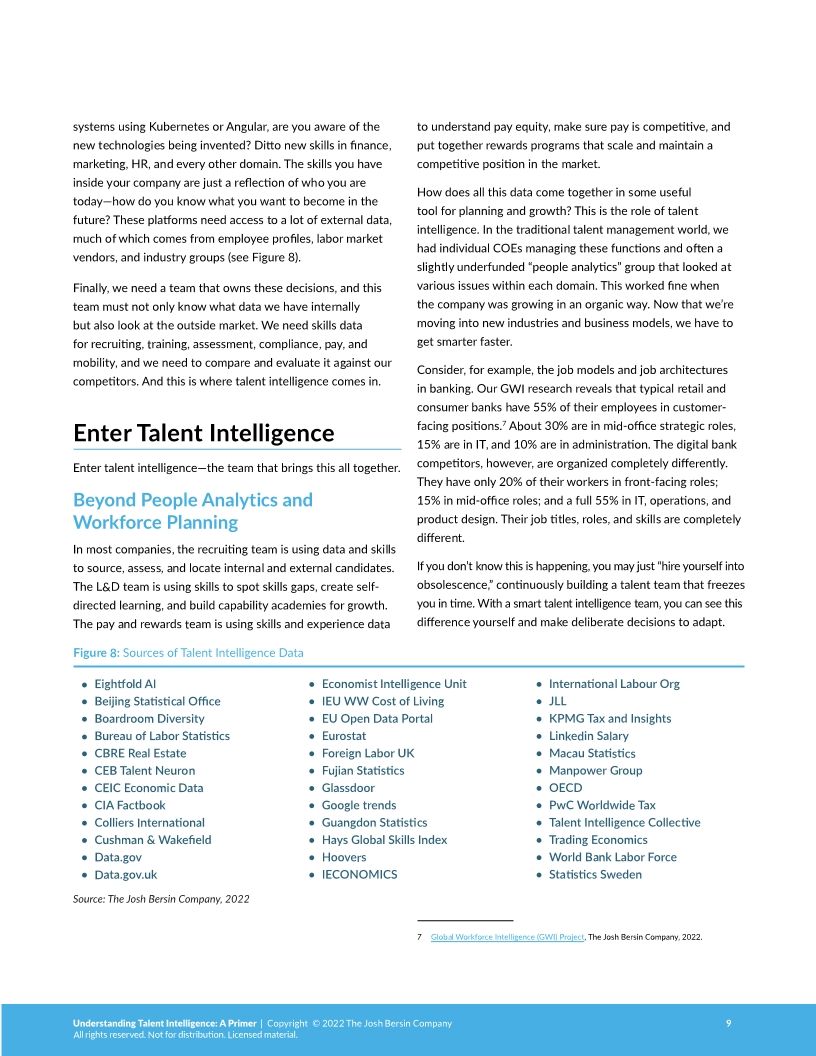 Understanding Talent Intelligence by Josh Bersin