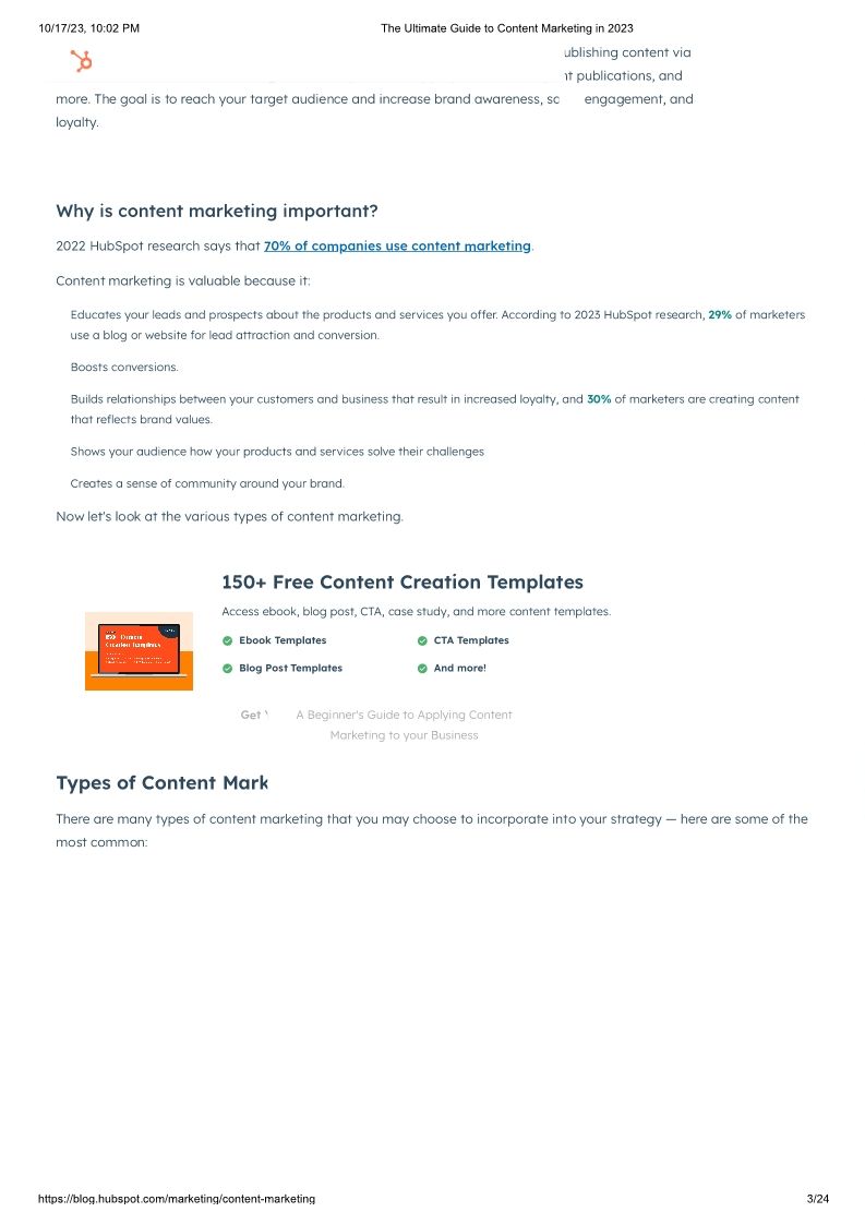The Ultimate Guide to Content Marketing