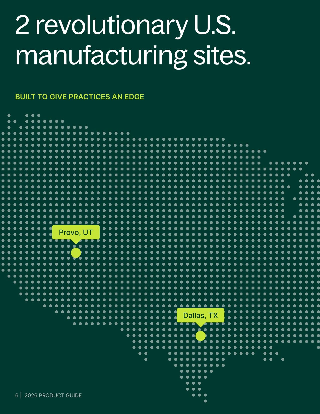 US 2026 Product Guide