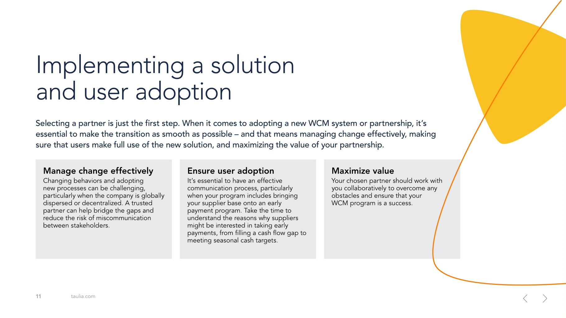 Ready when you are - Deploying a successful WCM strategy