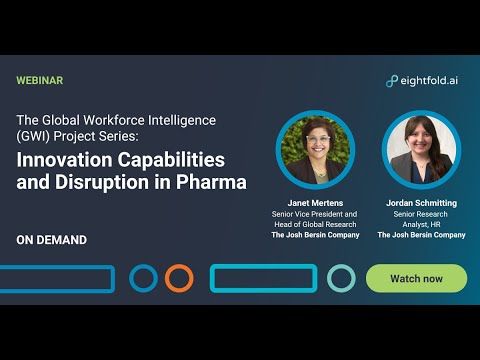 The GWI Project Series: Innovation Capabilities and Disruption in Pharma