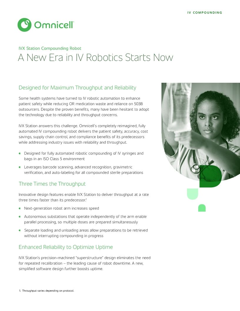 A New Era in IV Robotics Starts Now