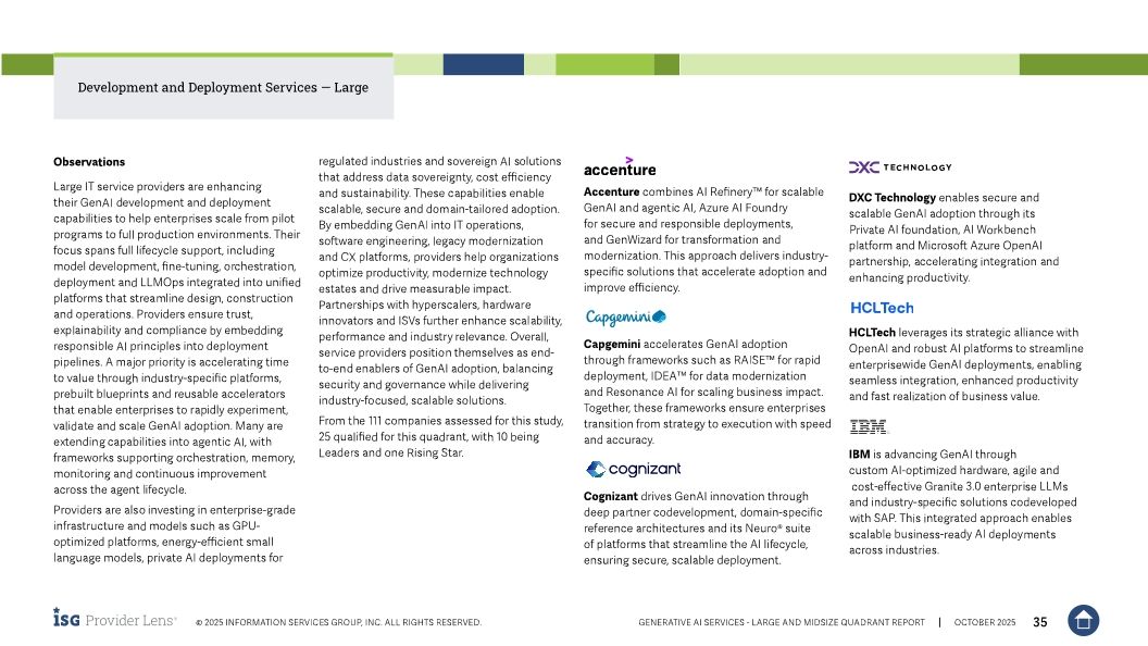 Persistent Systems Named a Leader in 2025 ISG Provider Lens&reg; Generative AI Services