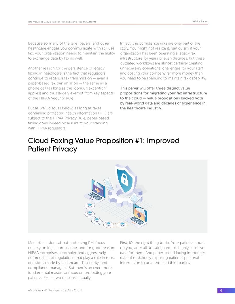 The Value of Cloud Fax for Hospitals and Health Systems
